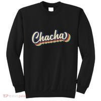 Retro Chacha FatherS Day Sweatshirt thumb 0