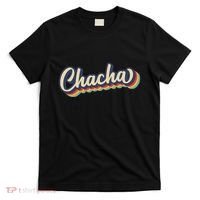 Retro Chacha FatherS Day T-Shirt thumb 0