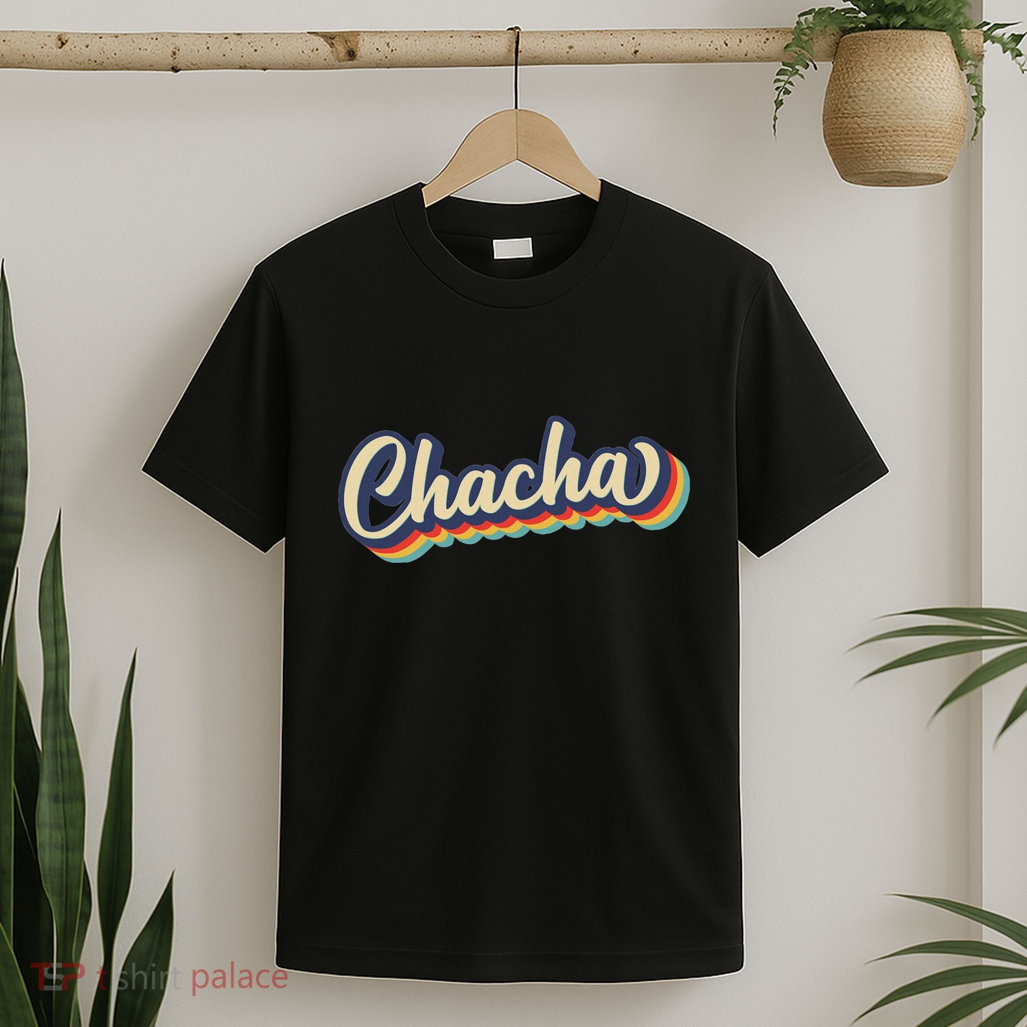 Retro Chacha FatherS Day T-Shirt