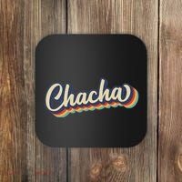 Retro Chacha FatherS Day Coaster thumb 0