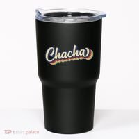 Retro Chacha FatherS Day Tumbler thumb 0