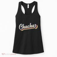 Retro Chacha FatherS Day Women's Tank Top thumb 0
