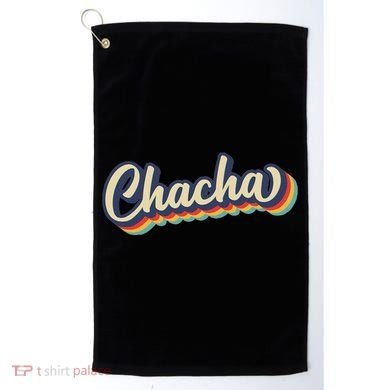 Retro Chacha FatherS Day Golf Towel