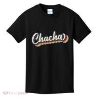 Retro Chacha FatherS Day Kids T-Shirt thumb 0