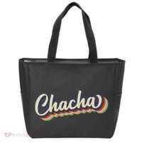 Retro Chacha FatherS Day Tote Bag thumb 0