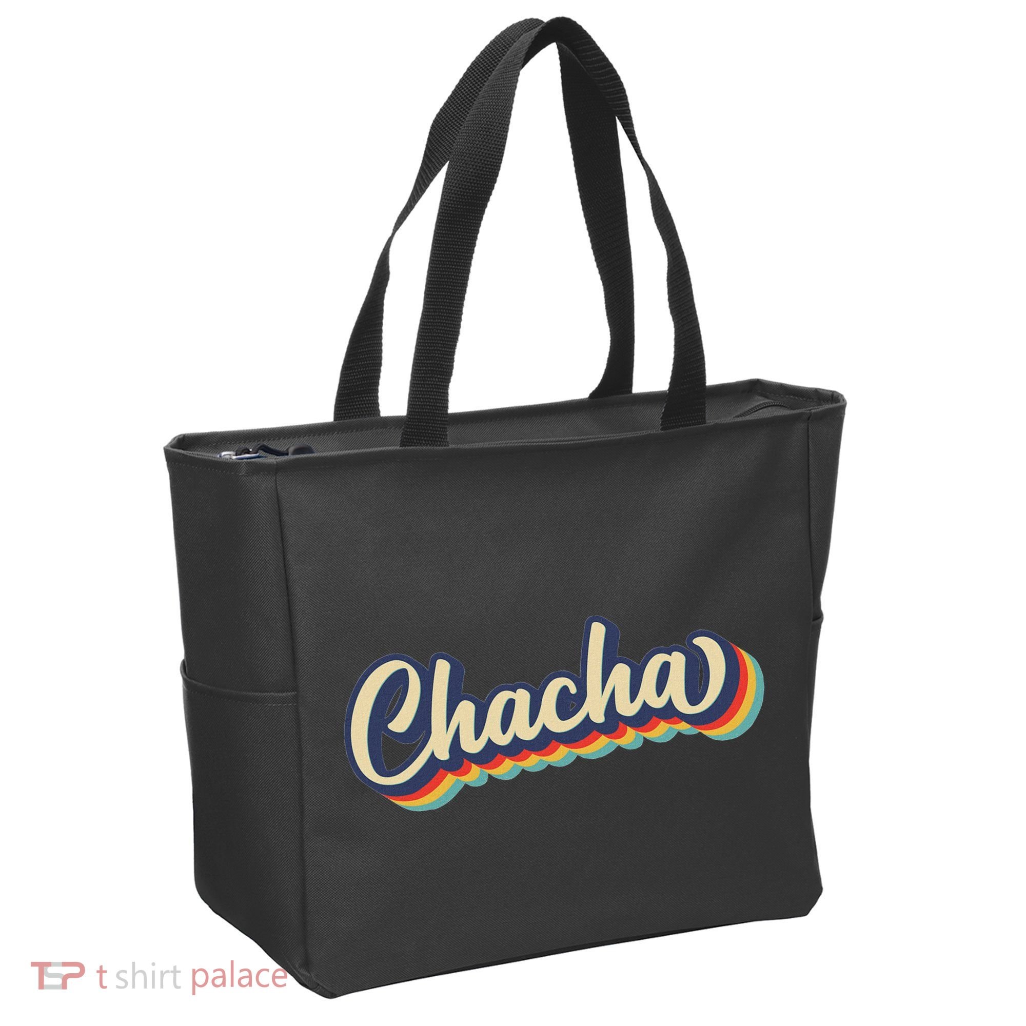 Retro Chacha FatherS Day Tote Bag