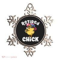 Retired Chick Funny Ladies Retired Moms Retirement Meaningful Gift Ornament thumb 0