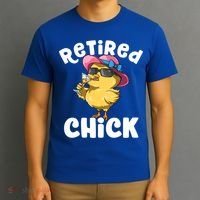 Retired Chick Funny Ladies Retired Moms Retirement Meaningful Gift T-Shirt thumb 3