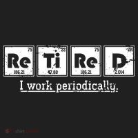 Retired Chemist Funny Gift Periodic Table Chemistry Tumbler thumb 3