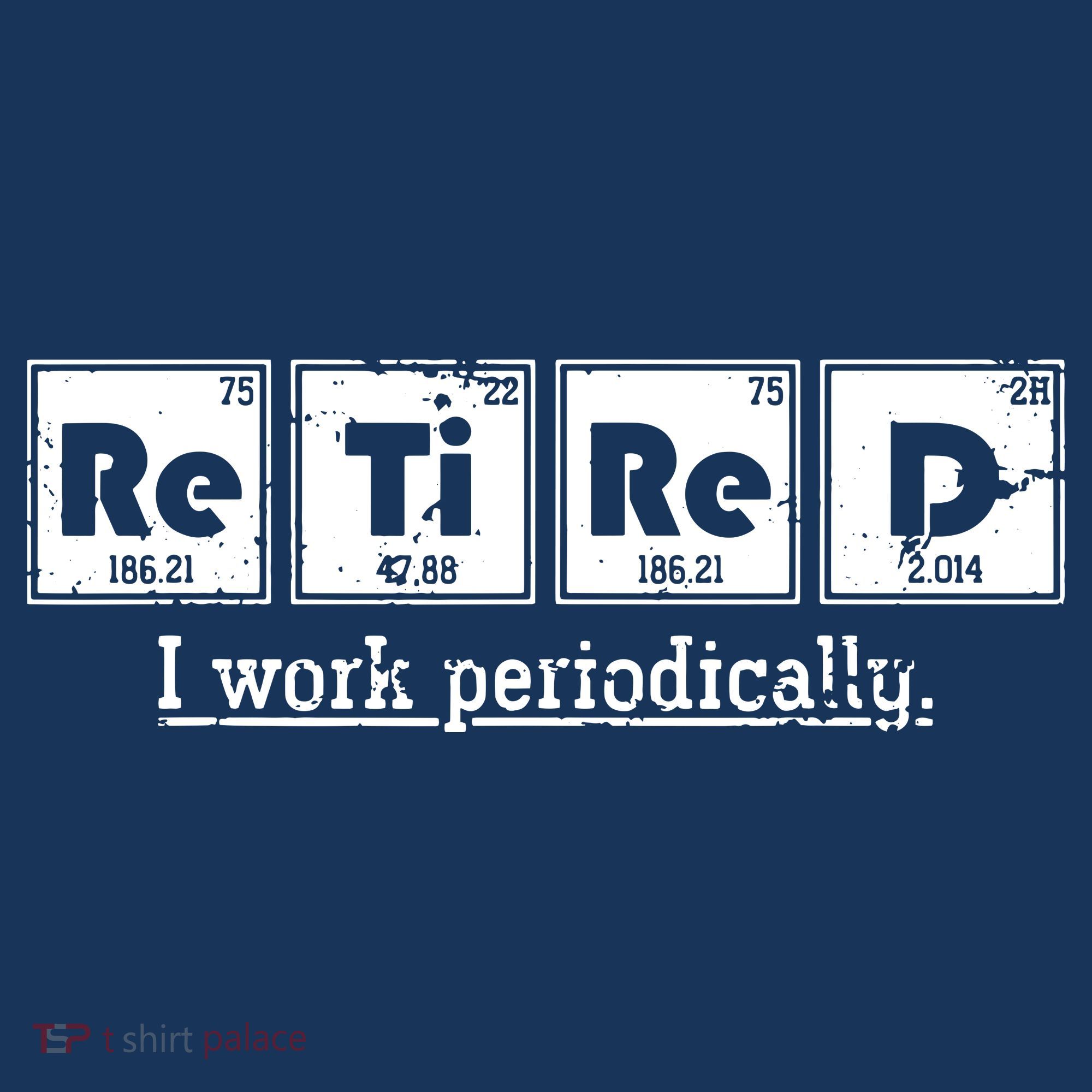 Retired Chemist Funny Gift Periodic Table Chemistry Doggie Tank