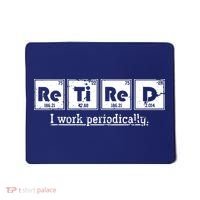 Retired Chemist Funny Gift Periodic Table Chemistry Mousepad thumb 0