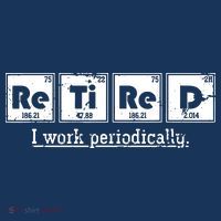 Retired Chemist Funny Gift Periodic Table Chemistry Women's Long Sleeve Shirt thumb 2