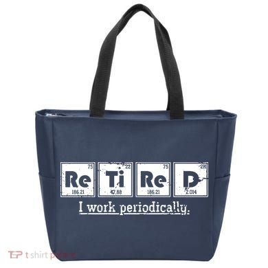 Retired Chemist Funny Gift Periodic Table Chemistry Tote Bag