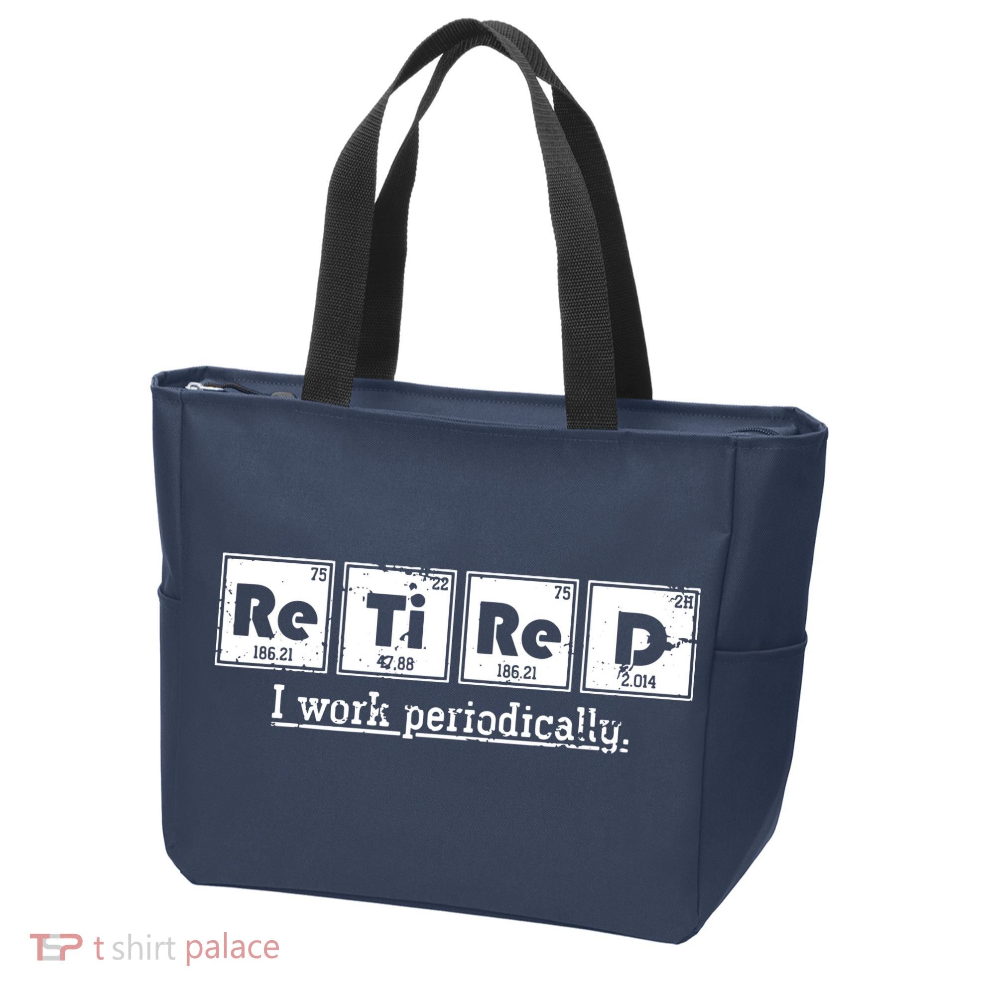 Retired Chemist Funny Gift Periodic Table Chemistry Tote Bag
