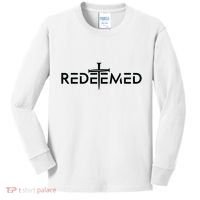 Redeemed Christian Faith God Jesus Kids Long Sleeve Shirt thumb 0
