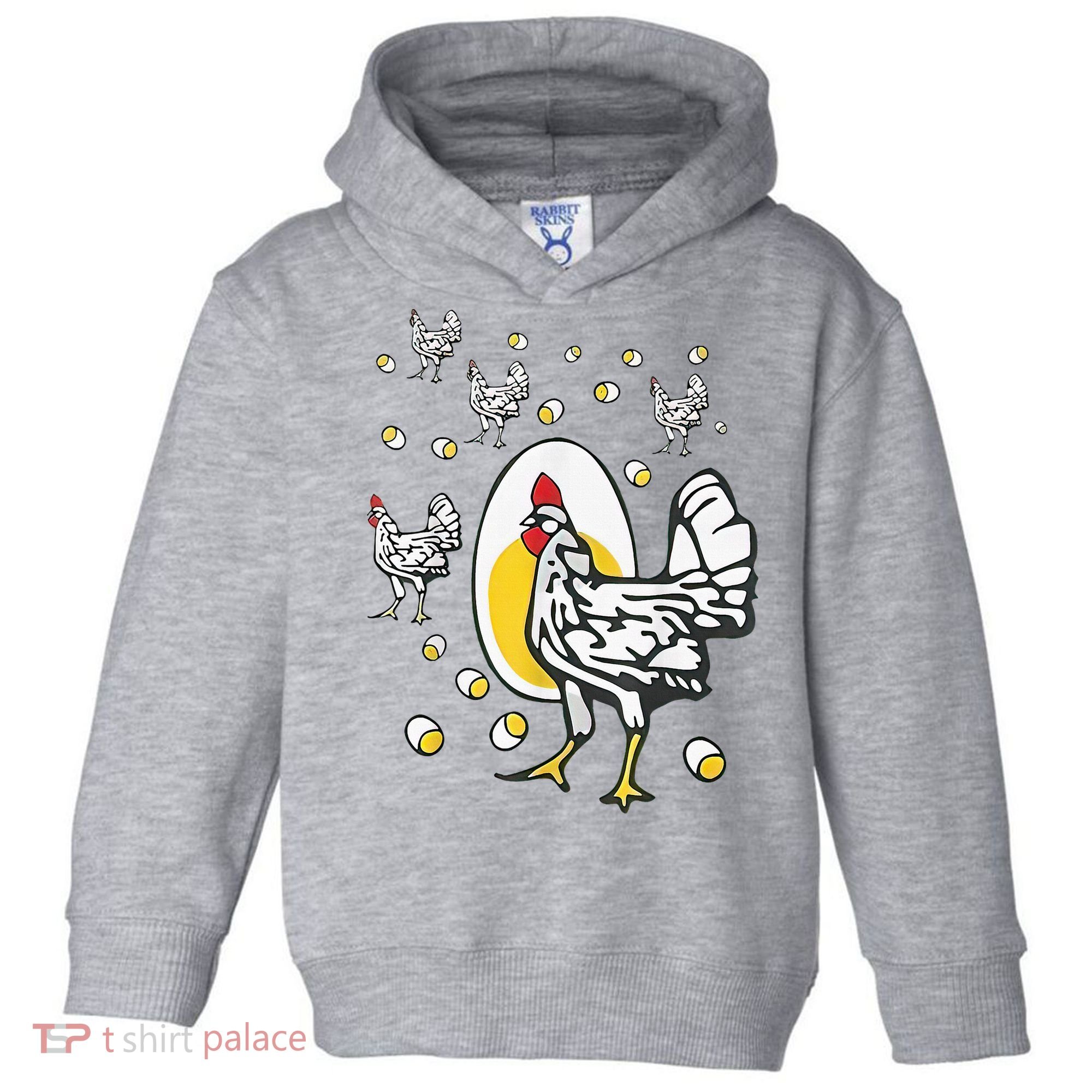 Roseanne Chicken Funny Roseanne Rooster And Egg Toddler Hoodie