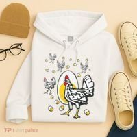 Roseanne Chicken Funny Roseanne Rooster And Egg Hoodie thumb 4