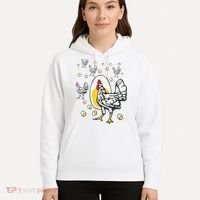 Roseanne Chicken Funny Roseanne Rooster And Egg Hoodie thumb 5