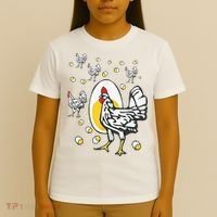 Roseanne Chicken Funny Roseanne Rooster And Egg T-Shirt thumb 4
