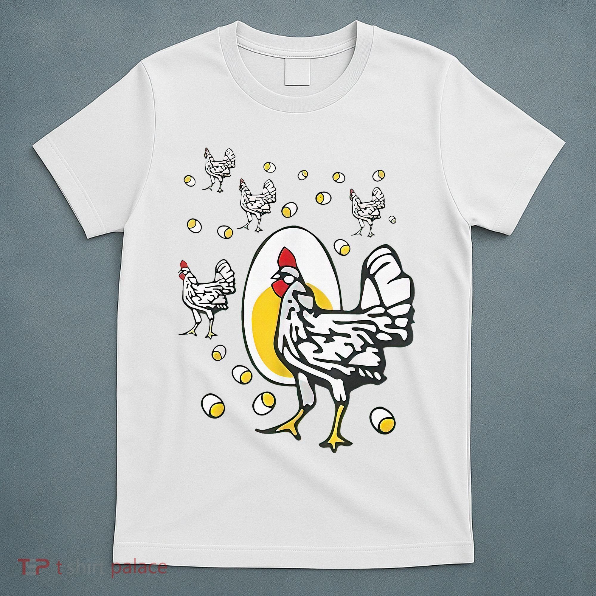 Roseanne Chicken Funny Roseanne Rooster And Egg T-Shirt