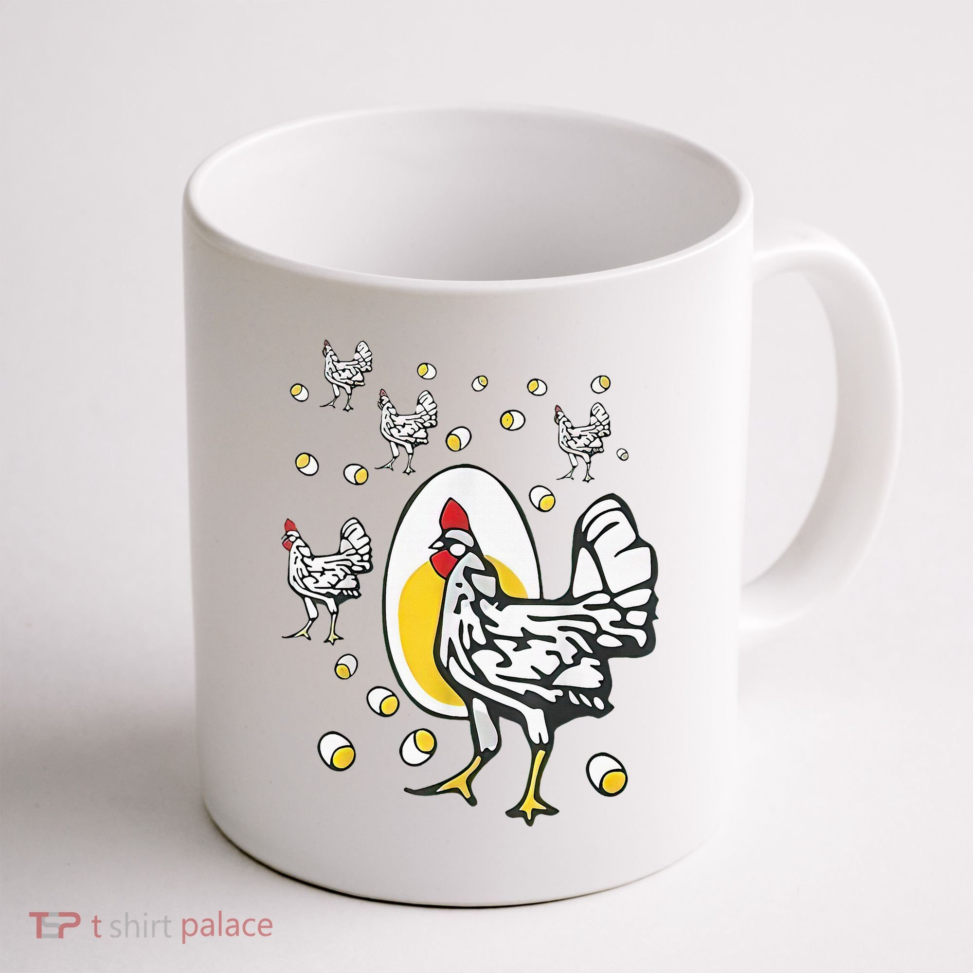 Roseanne Chicken Funny Roseanne Rooster And Egg Coffee Mug