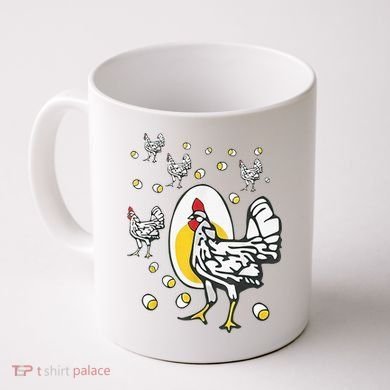 Roseanne Chicken Funny Roseanne Rooster And Egg Coffee Mug