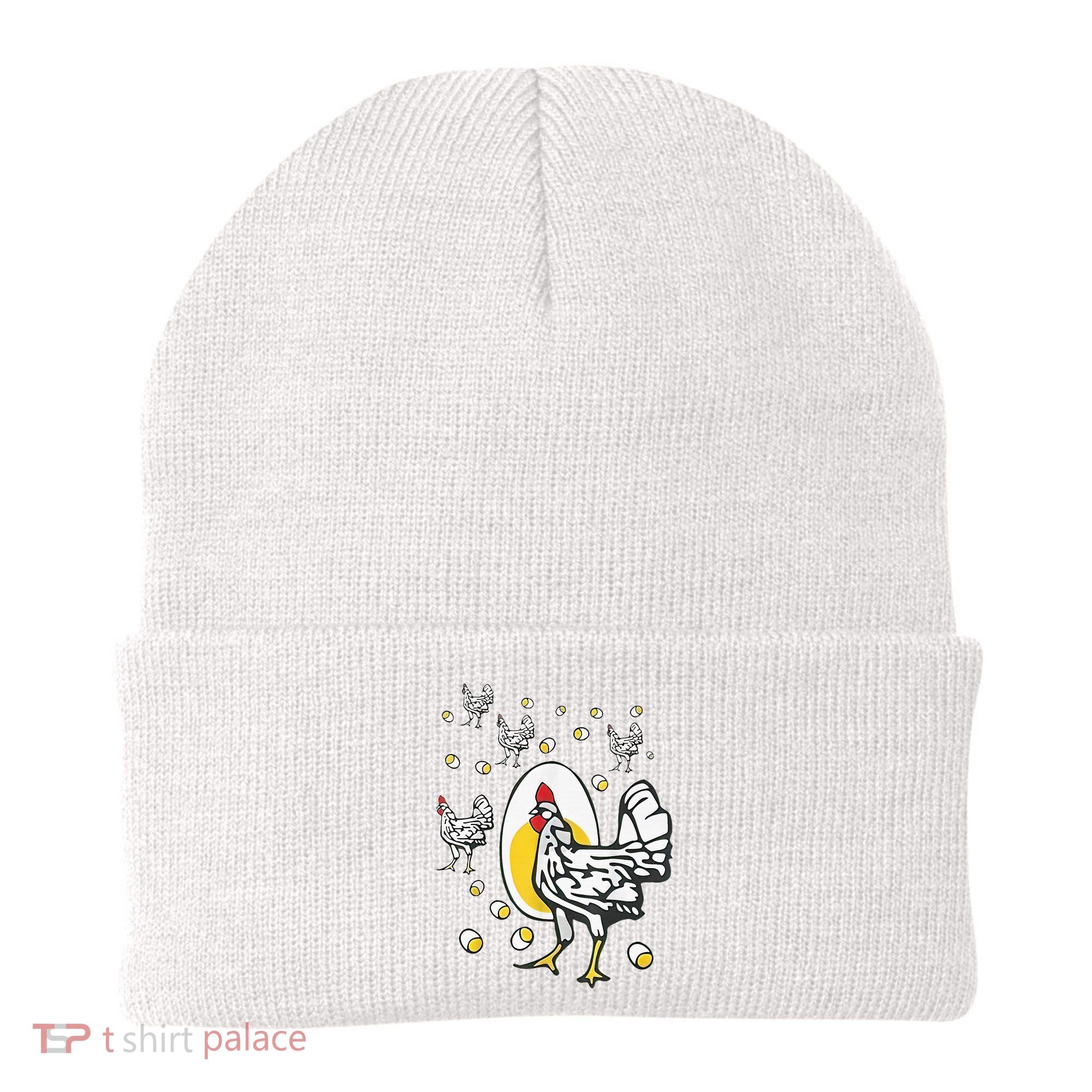 Roseanne Chicken Funny Roseanne Rooster And Egg Beanie