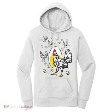 Roseanne Chicken Funny Roseanne Rooster And Egg Women's Hoodie