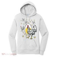 Roseanne Chicken Funny Roseanne Rooster And Egg Women's Hoodie thumb 0