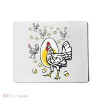 Roseanne Chicken Funny Roseanne Rooster And Egg Mousepad thumb 0