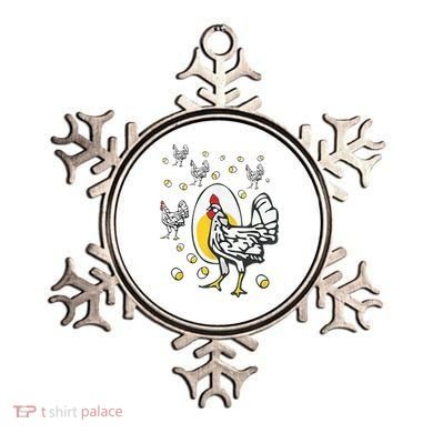 Roseanne Chicken Funny Roseanne Rooster And Egg Ornament