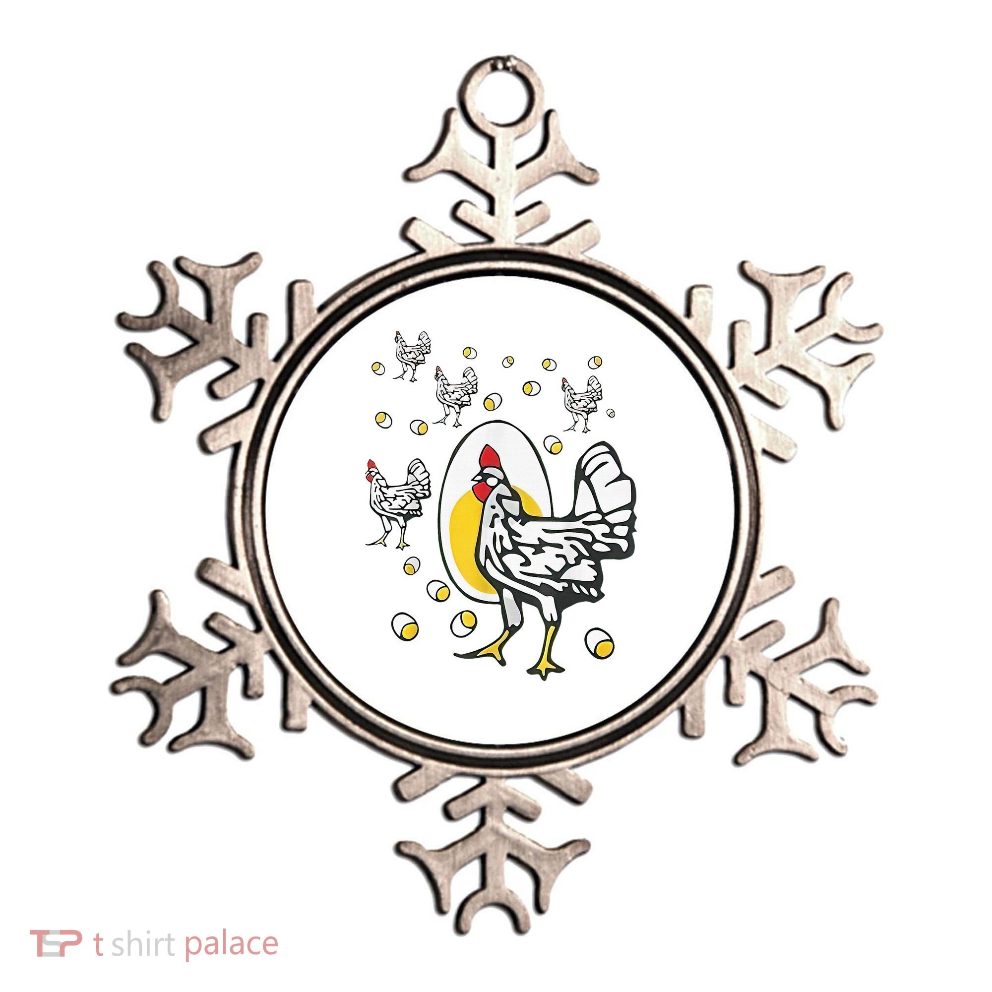 Roseanne Chicken Funny Roseanne Rooster And Egg Ornament