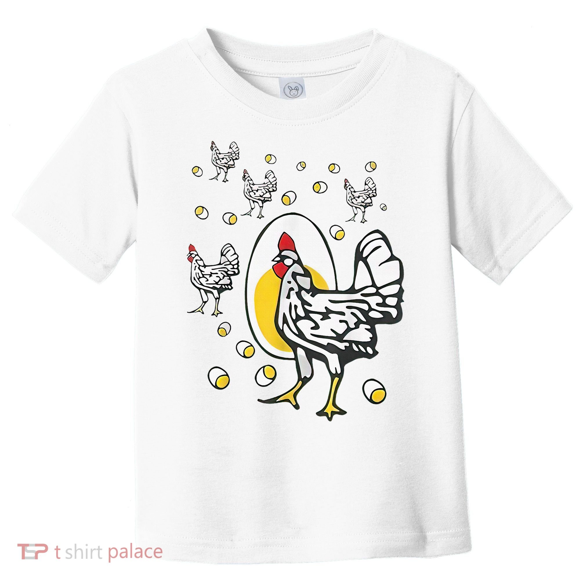 Roseanne Chicken Funny Roseanne Rooster And Egg Toddler T-Shirt