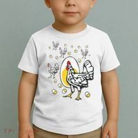 Roseanne Chicken Funny Roseanne Rooster And Egg Toddler T-Shirt thumb 2