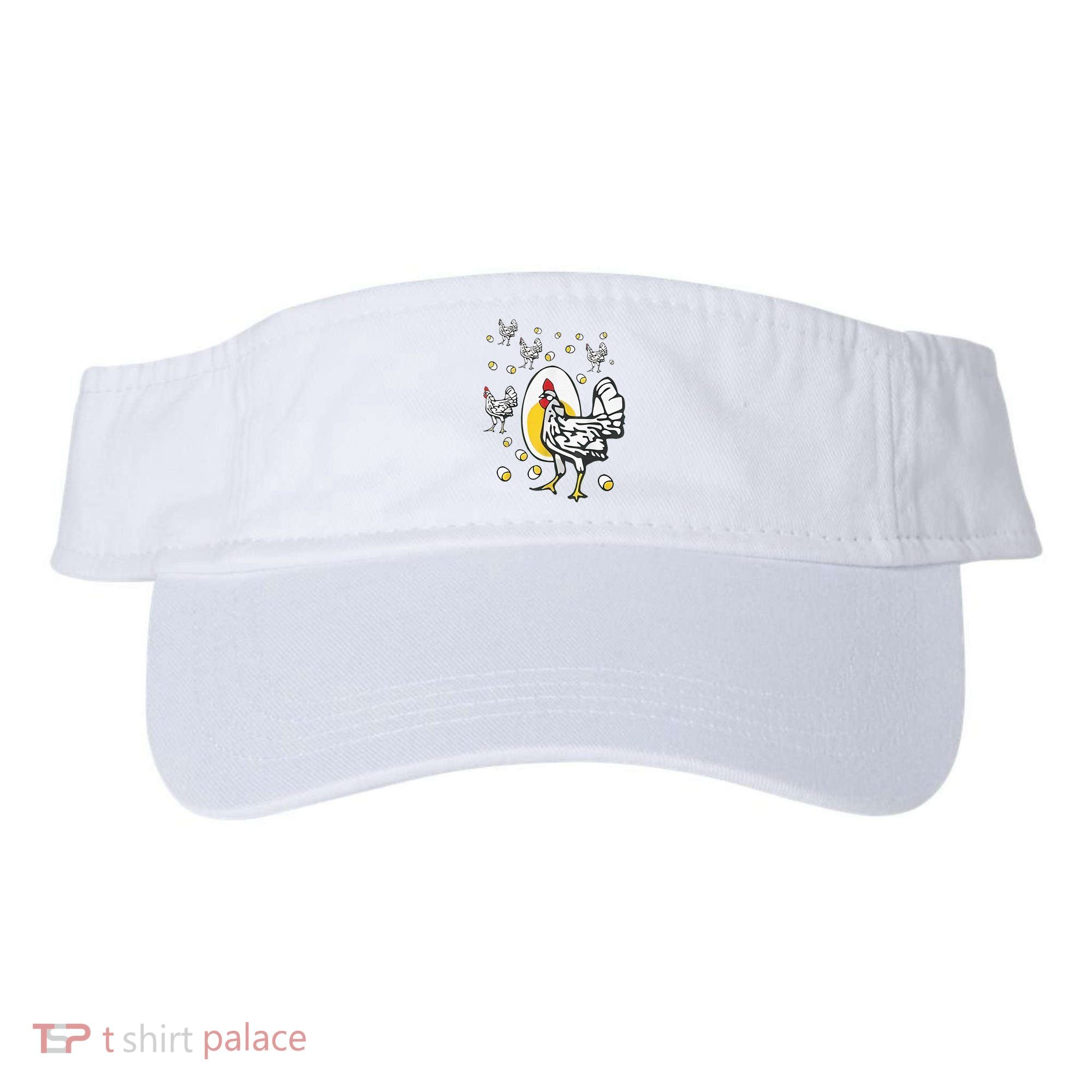 Roseanne Chicken Funny Roseanne Rooster And Egg Visor