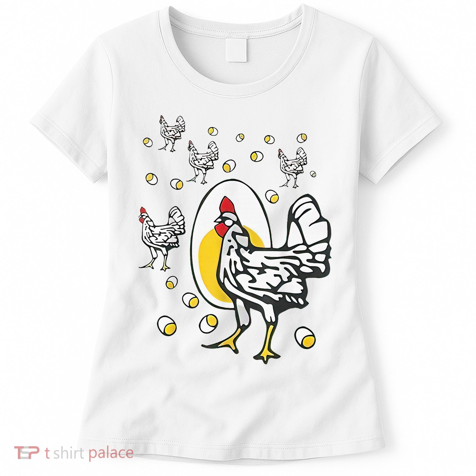 Roseanne Chicken Funny Roseanne Rooster And Egg Women's T-Shirt