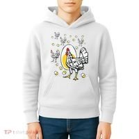 Roseanne Chicken Funny Roseanne Rooster And Egg Kids Hoodie thumb 4