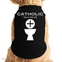 Roman Catholic Gift Since AD 33 Doggie Tank thumb 0