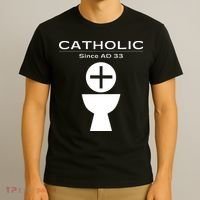 Roman Catholic Gift Since AD 33 T-Shirt thumb 3