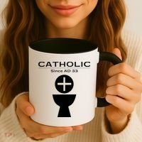 Roman Catholic Gift Since AD 33 Coffee Mug thumb 3
