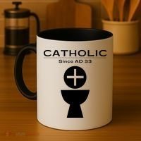 Roman Catholic Gift Since AD 33 Coffee Mug thumb 4