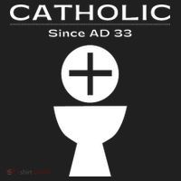 Roman Catholic Gift Since AD 33 Golf Towel thumb 3