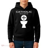 Roman Catholic Gift Since AD 33 Kids Hoodie thumb 4