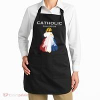 Roman Catholic Gift Since AD 33 Apron thumb 2