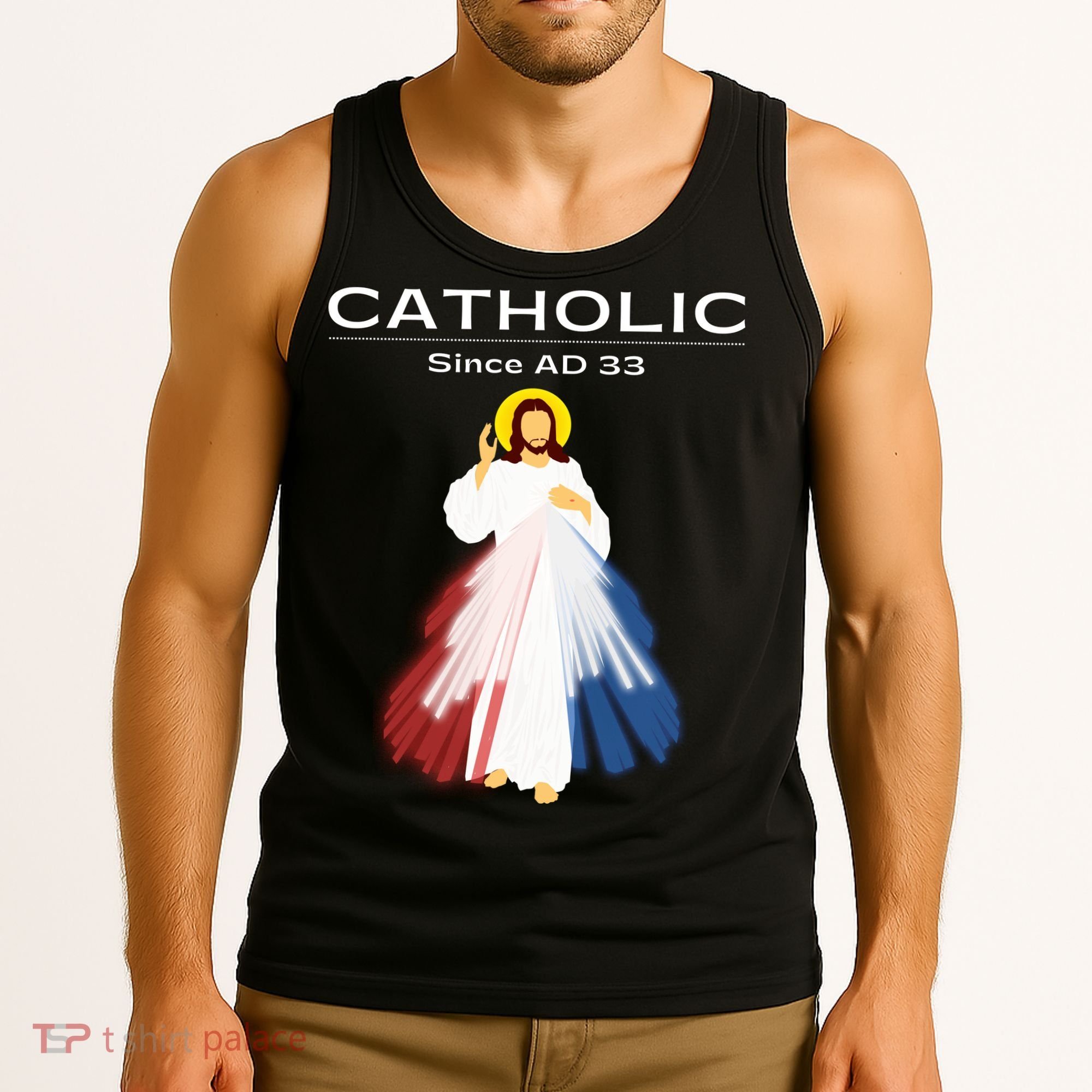 Roman Catholic Gift Since AD 33 Tank Top