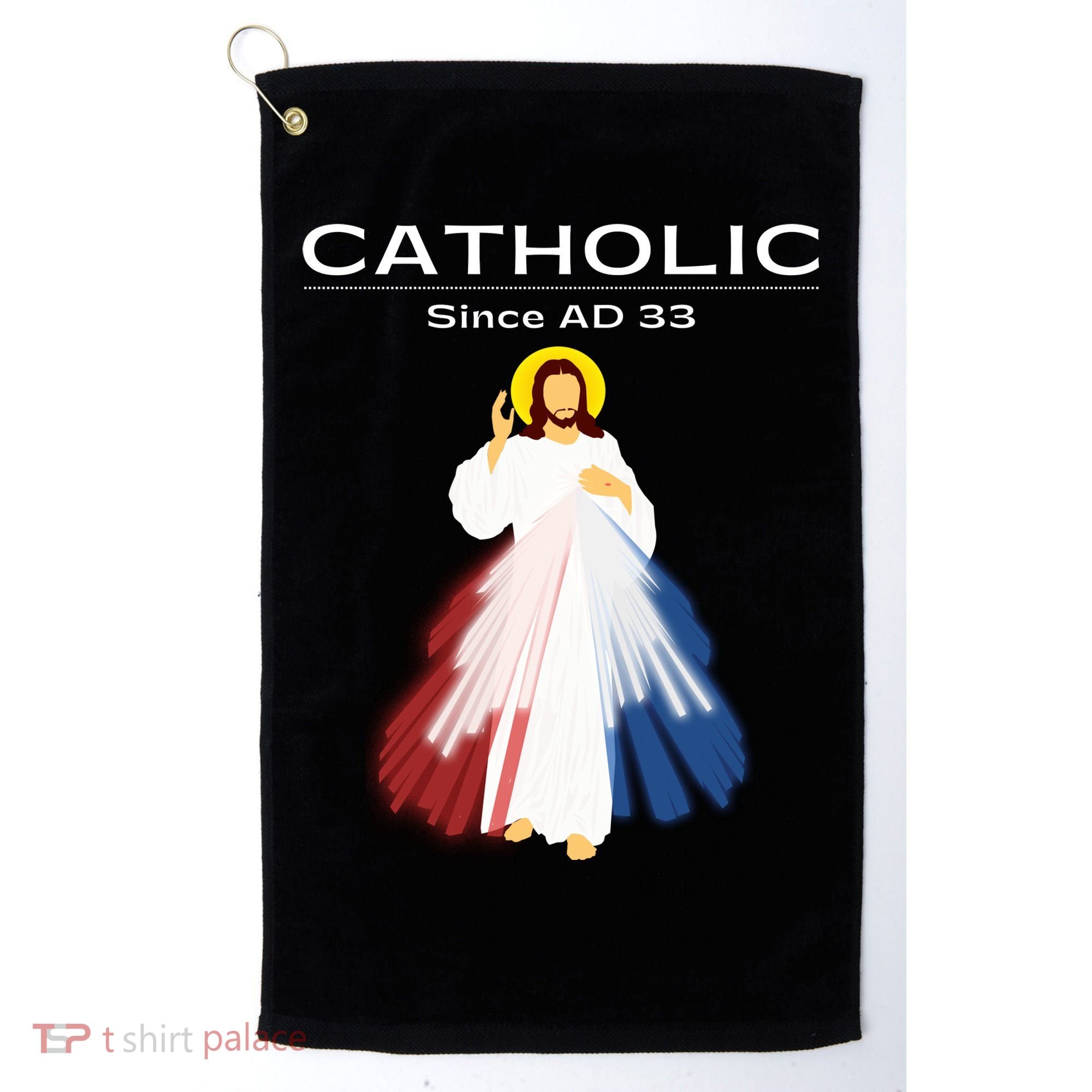 Roman Catholic Gift Since AD 33 Golf Towel