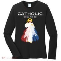 Roman Catholic Gift Since AD 33 Women's Long Sleeve Shirt thumb 0