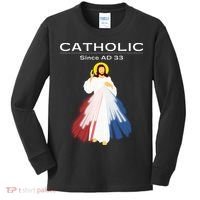 Roman Catholic Gift Since AD 33 Kids Long Sleeve Shirt thumb 0