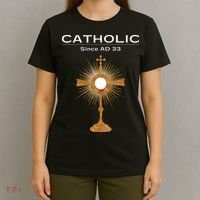 Roman Catholic Gift Since AD 33 T-Shirt thumb 4