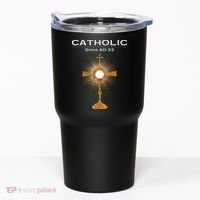 Roman Catholic Gift Since AD 33 Tumbler thumb 0